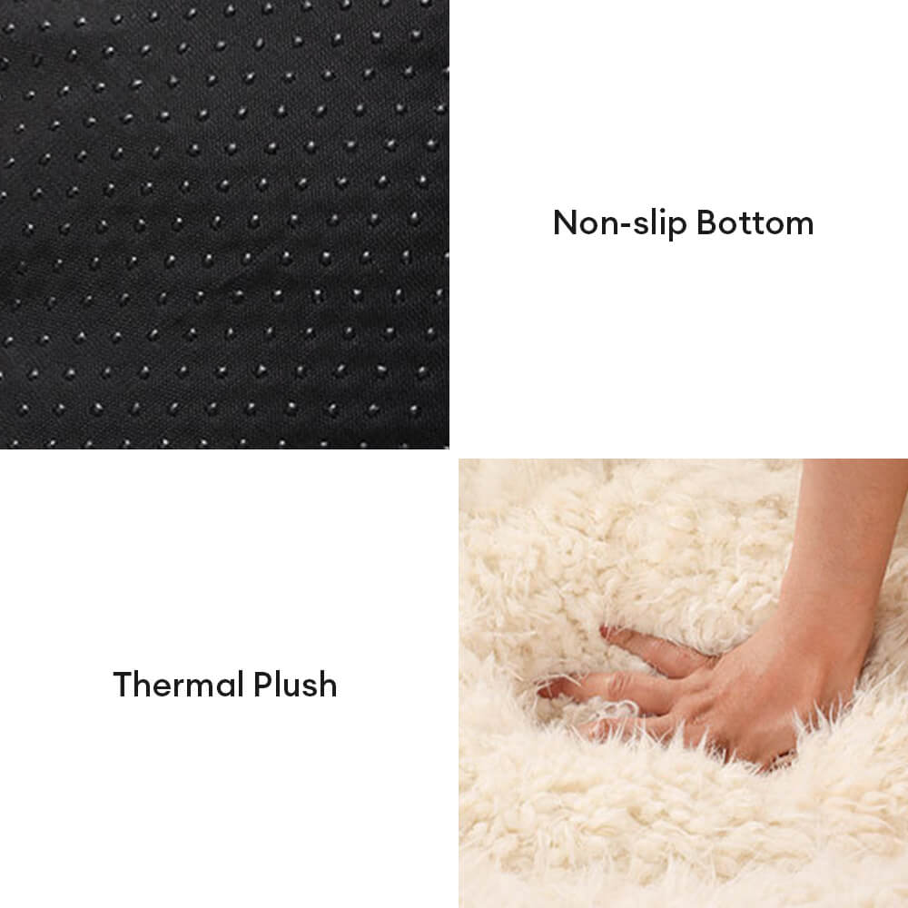 BowLift | Alpaca-shaped, fluffy, warm, detachable dog and cat bed