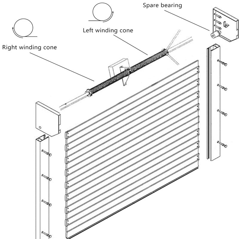 BowLift | Garage Door Springs & Wires Pair of .250 x 2" x 28 inch with Non-Slip Winding Bars 2 Replacement Bearings Minimum of 10000 Cycles