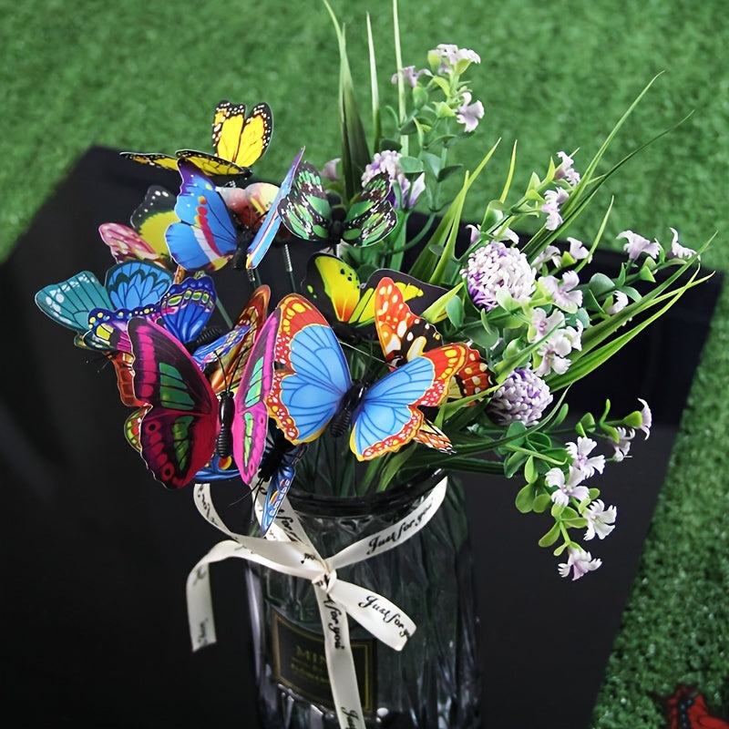 BowLift | Garden Butterfly Outdoor Decoration Stakes Set