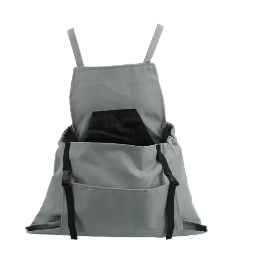 BowLift | Gardening apron with cross straps – Large emptying pocket & breast pocket