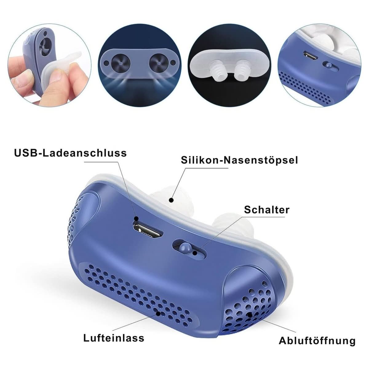 BowLift | Compact CPAP device against snoring & sleep apnoea