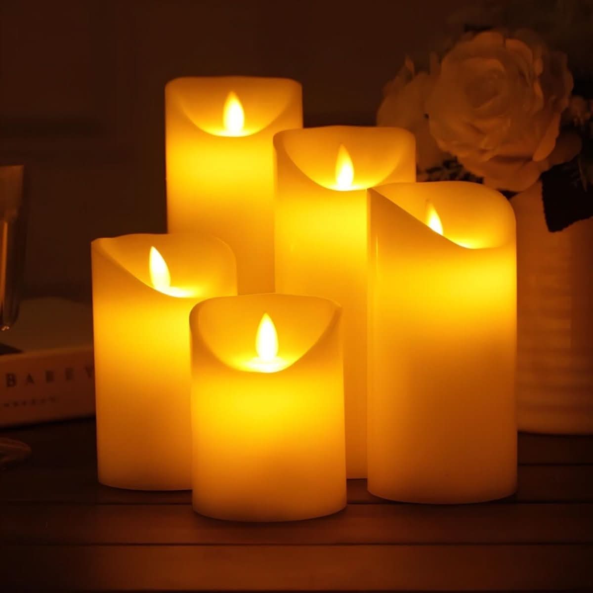 BowLift | Flameless Decorative Candles with Realistic Flicker Effect