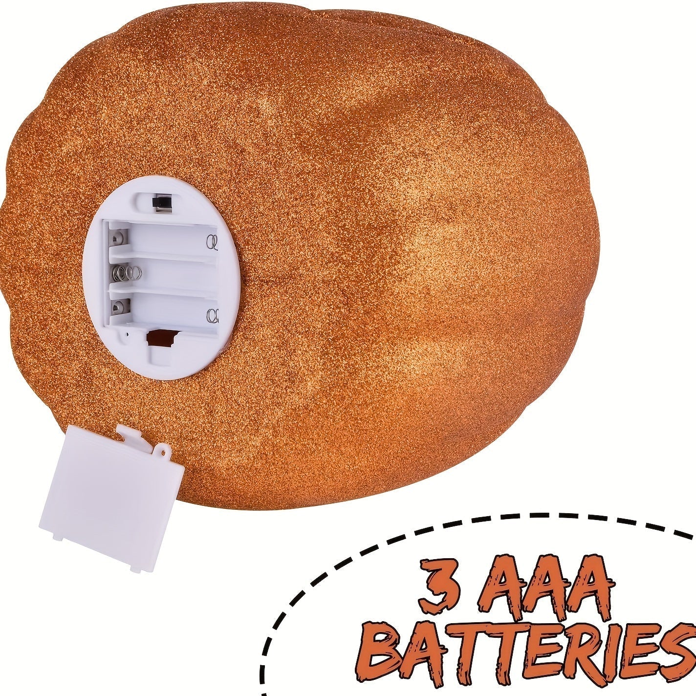 BowLift | Glowing Jack O’Lantern – Light-Up Battery Halloween Pumpkin Decor