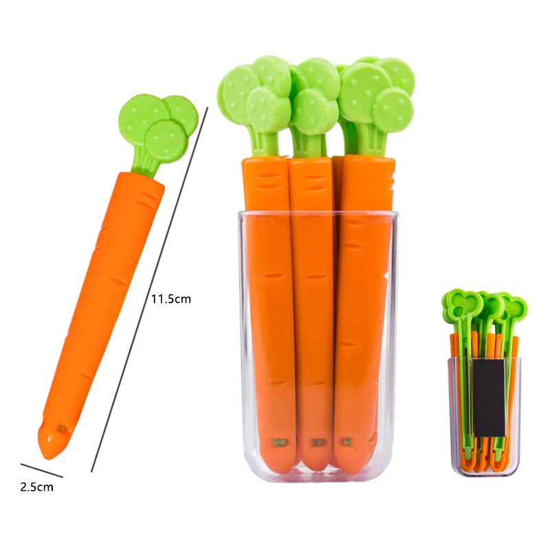 BowLift | 5pcs Sealing Carrot Bag Clips