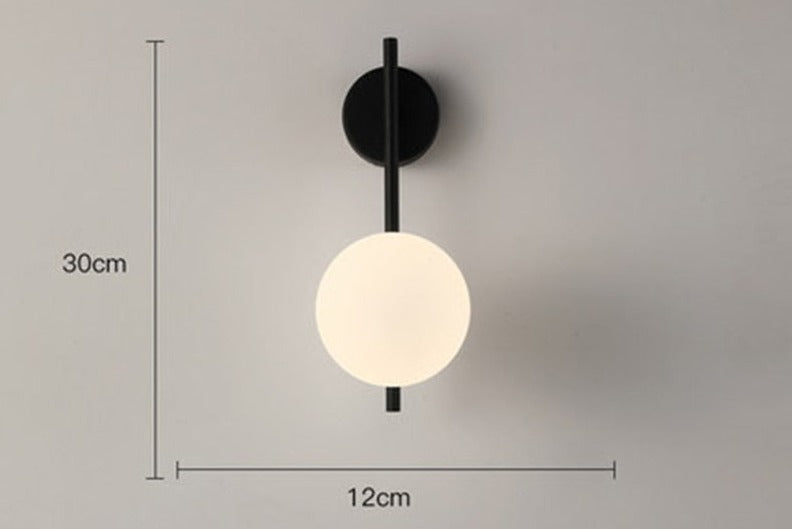 BowLift | BulbAura - Scandinavian Wall Lamp