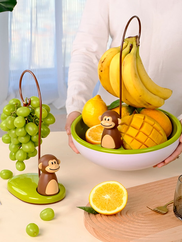 BowLift | Monkey Shape Kitchen Banana Hanger Stand