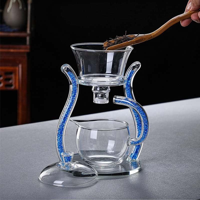 BowLift | Crystal Glass Fancy Magnetic Tea Infuser