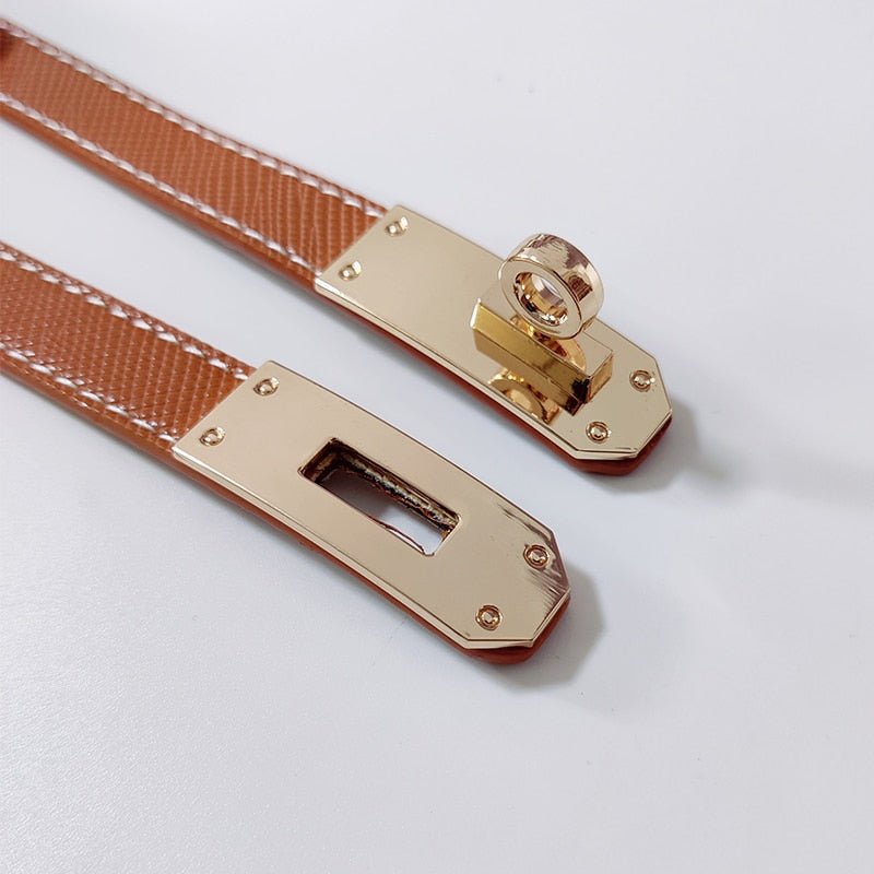 BowLift | adjustable women's leather belt