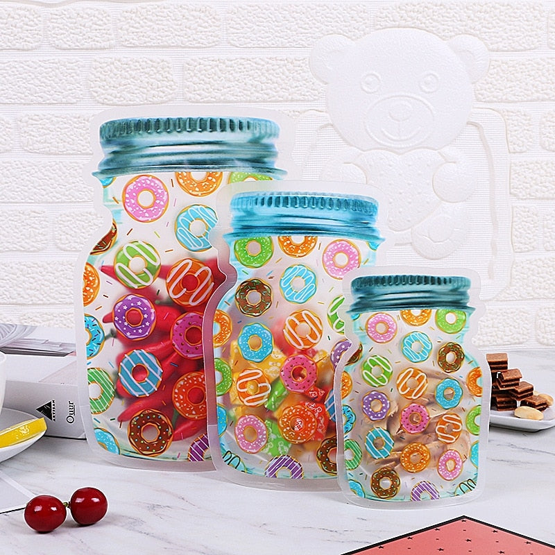 BowLift | Reusable Transparent Jar Storage Bags