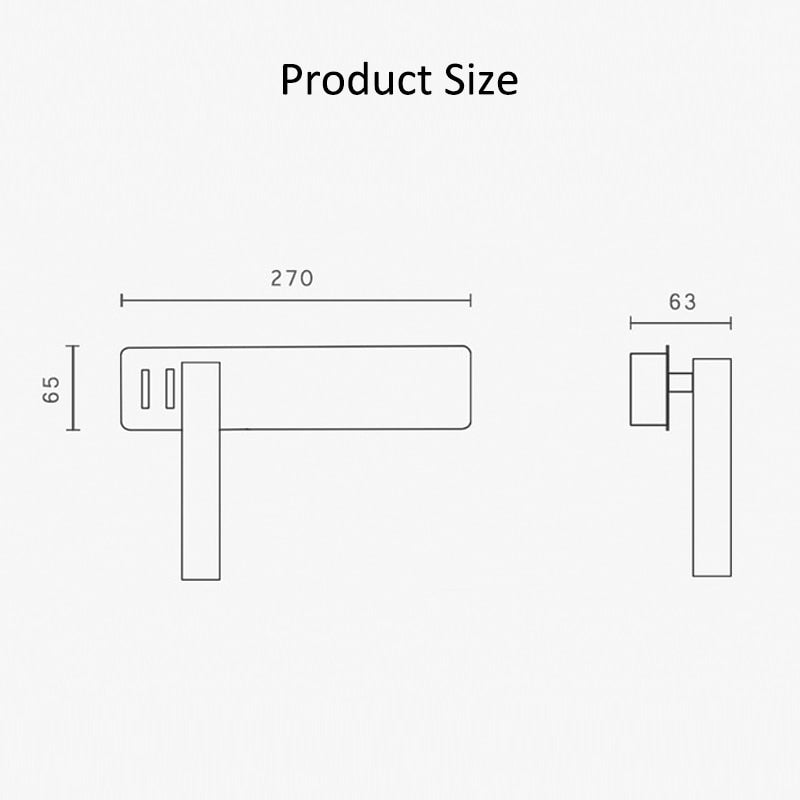 BowLift | Rotatable LED Reading Wall Light for the Bed