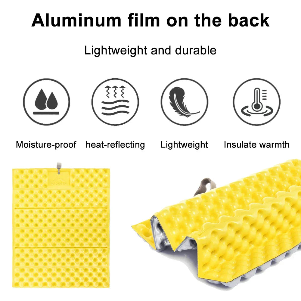 BowLift | Campurio Seat & Beach Mat | Inflatable & Weatherproof | For Camping & Outdoor | Includes Carry Bag