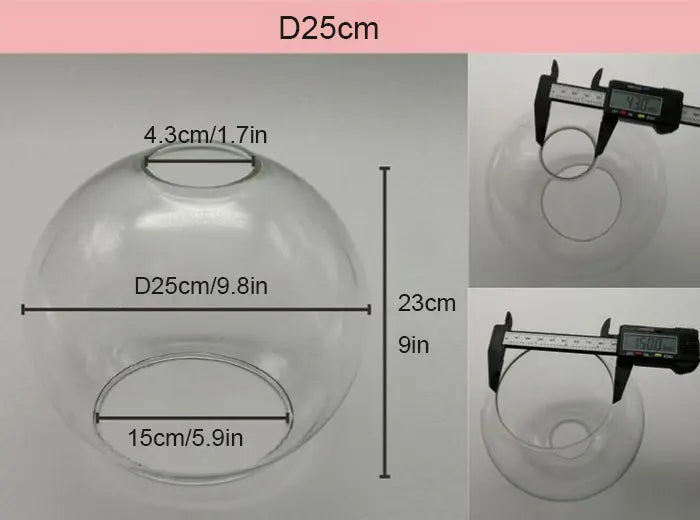 BowLift | ClearShade | Lampshade Transparent Light Cover