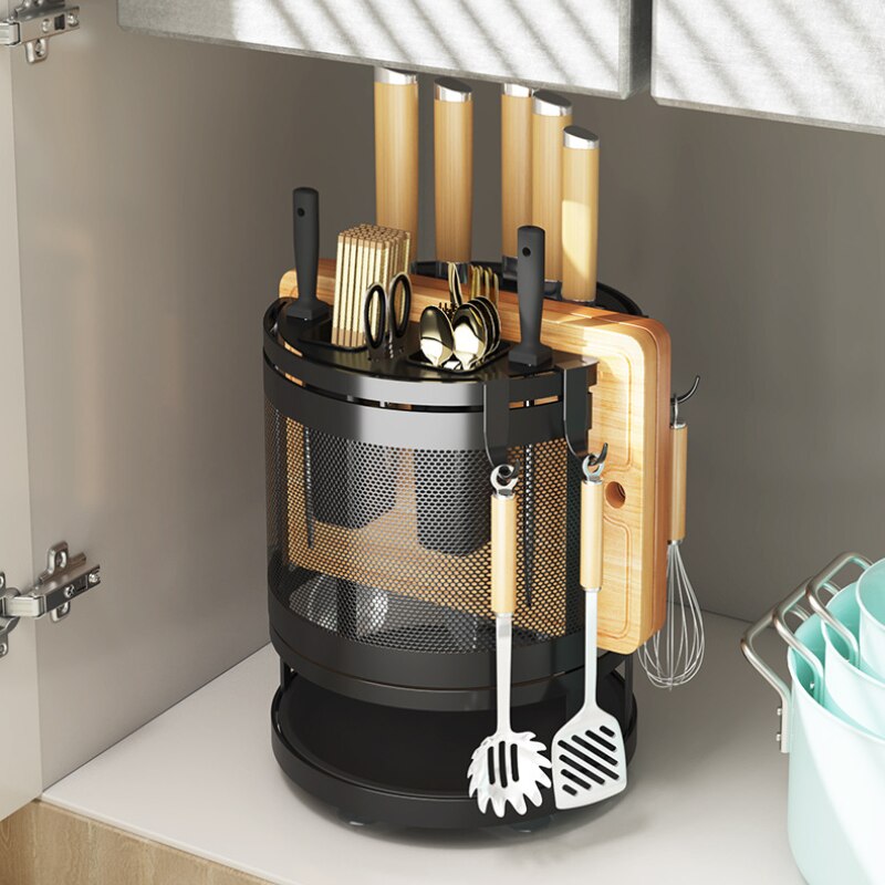 BowLift | Rotating Kitchen Organizer Shelf Box