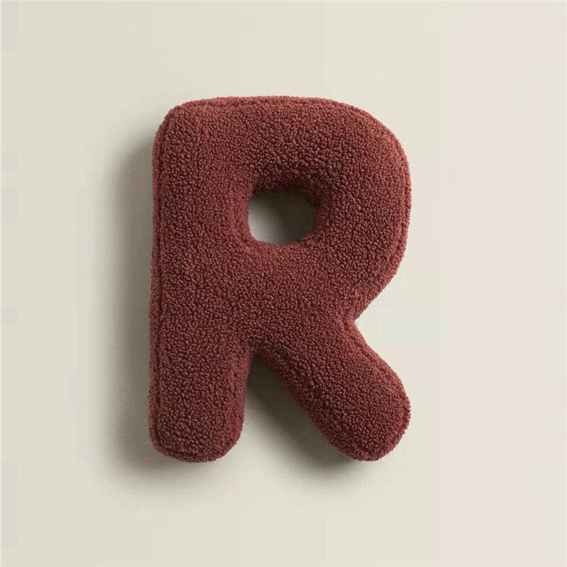 BowLift | Alphabet Letter Fleece Pillow