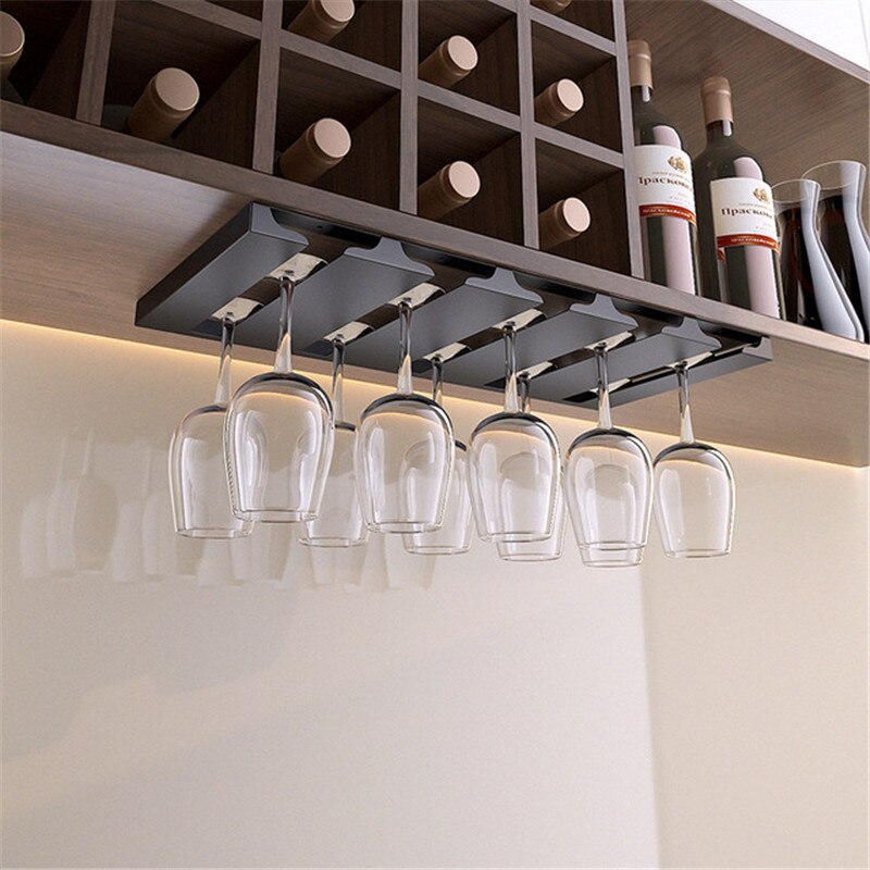 BowLift | Under Cabinet Glass Organizer Rack