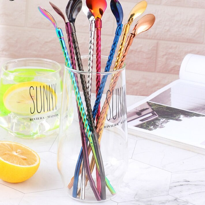 BowLift | Reusable Long Handle Spoon Straw