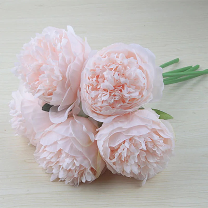 BowLift | Large Peony Silk Flower Bouquet Set