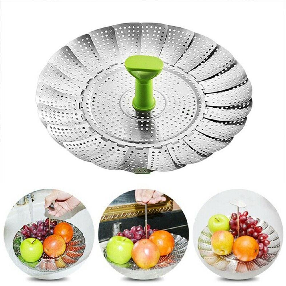 BowLift | Stainless Steel Foldable Steamer Basket