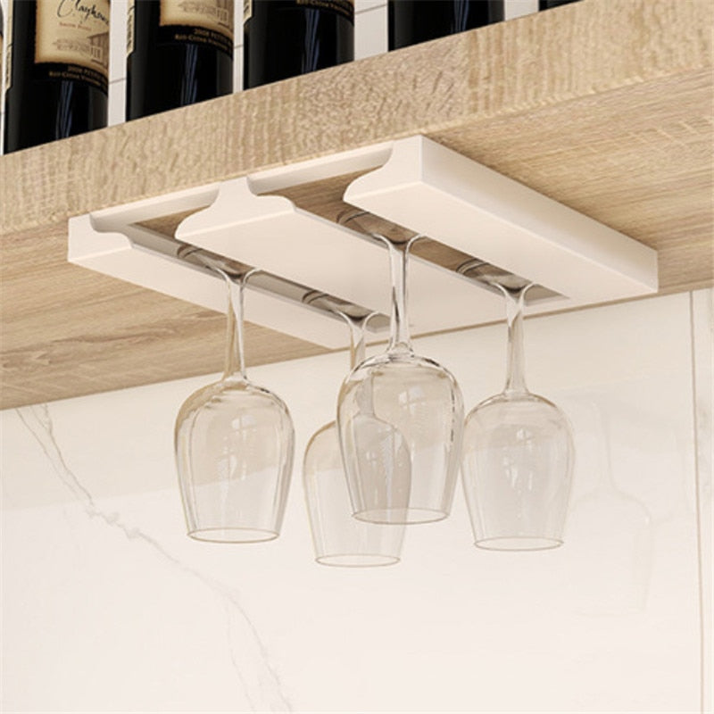 BowLift | Under Cabinet Glass Organizer Rack