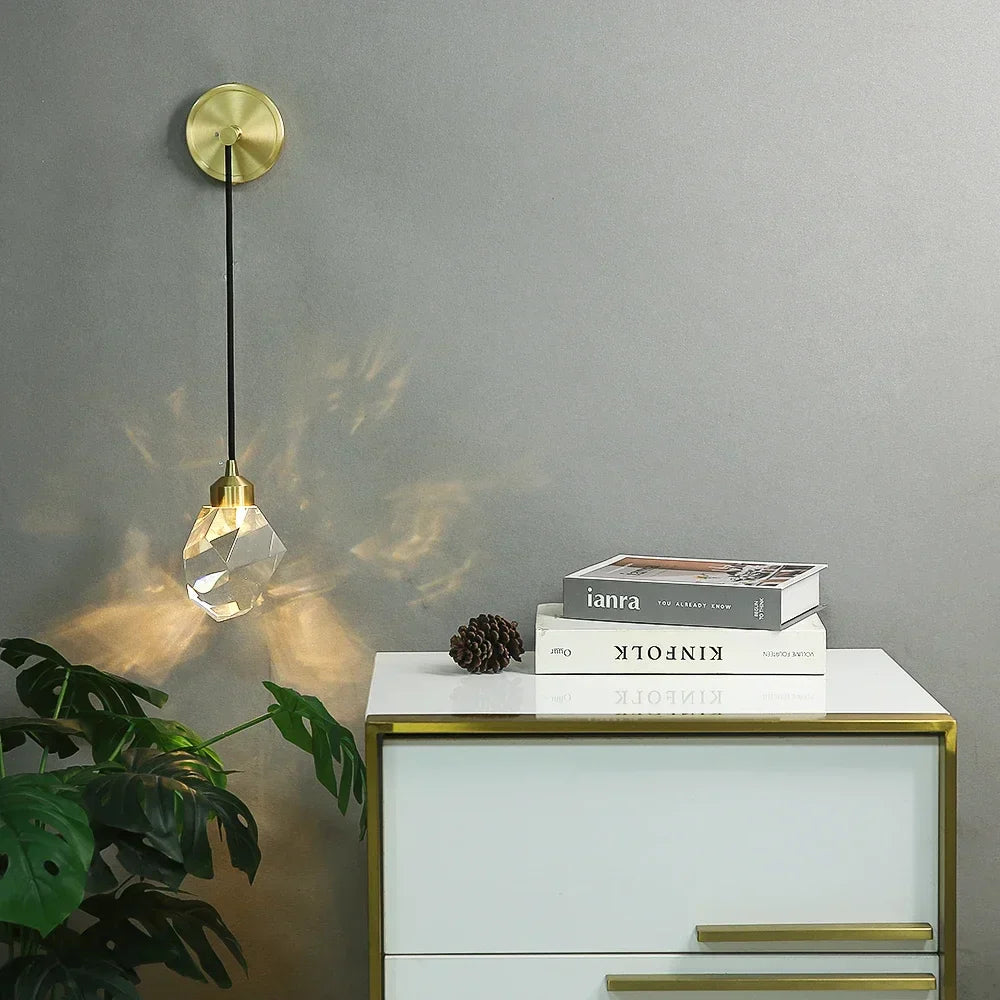 BowLift | Pendant Lamp Crystal Gold