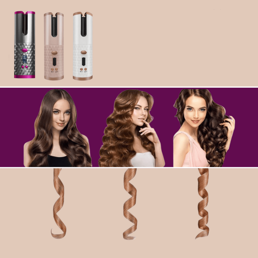 BowLift | Cordless curling iron for shiny & healthy curls