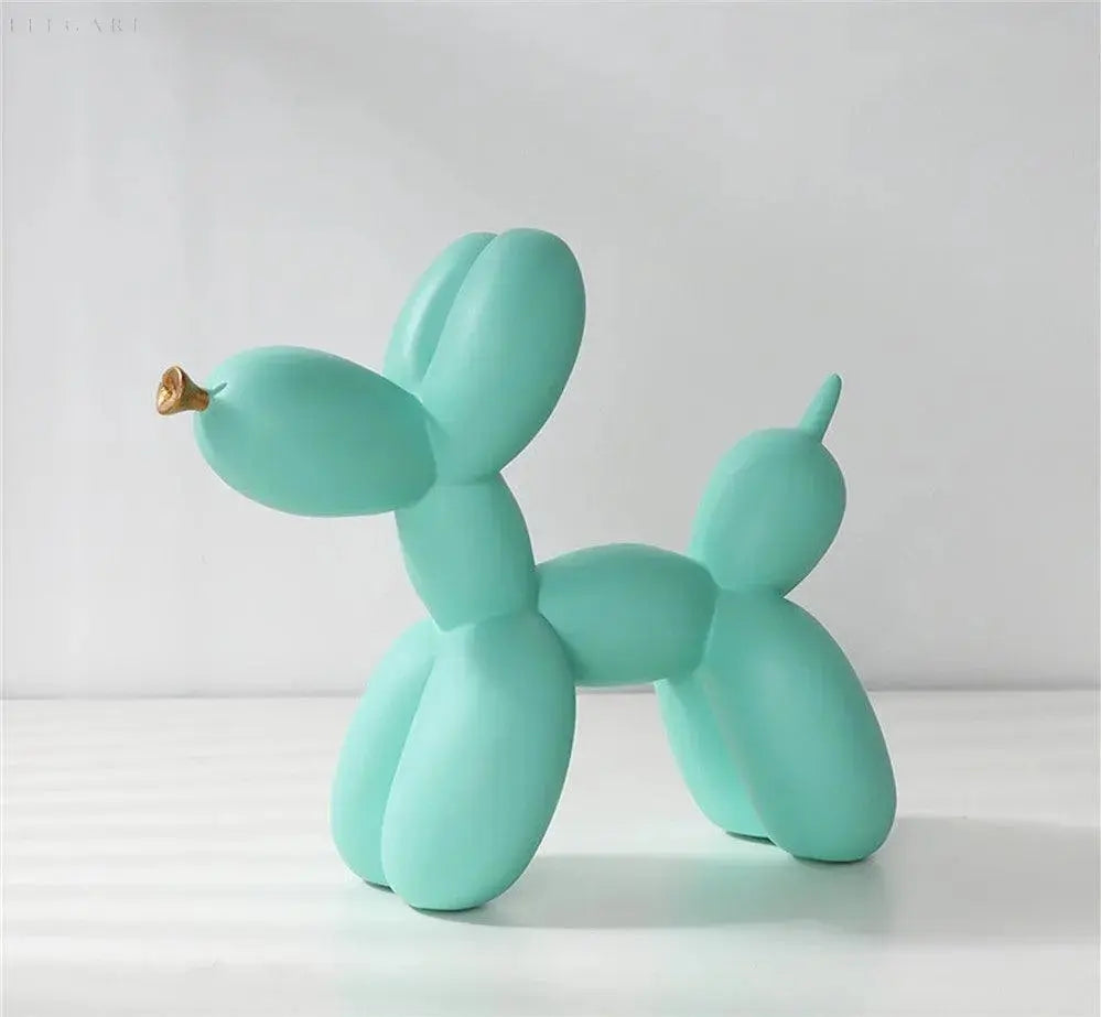 BowLift | PuffGlow - Golden Snout Balloon Sculpture