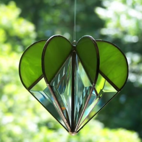 BowLift | Handmade Heart Acrylic Sun Catcher Decoration