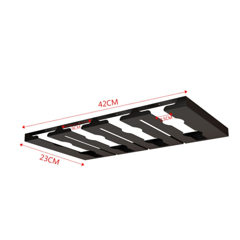 BowLift | Under Cabinet Glass Organizer Rack