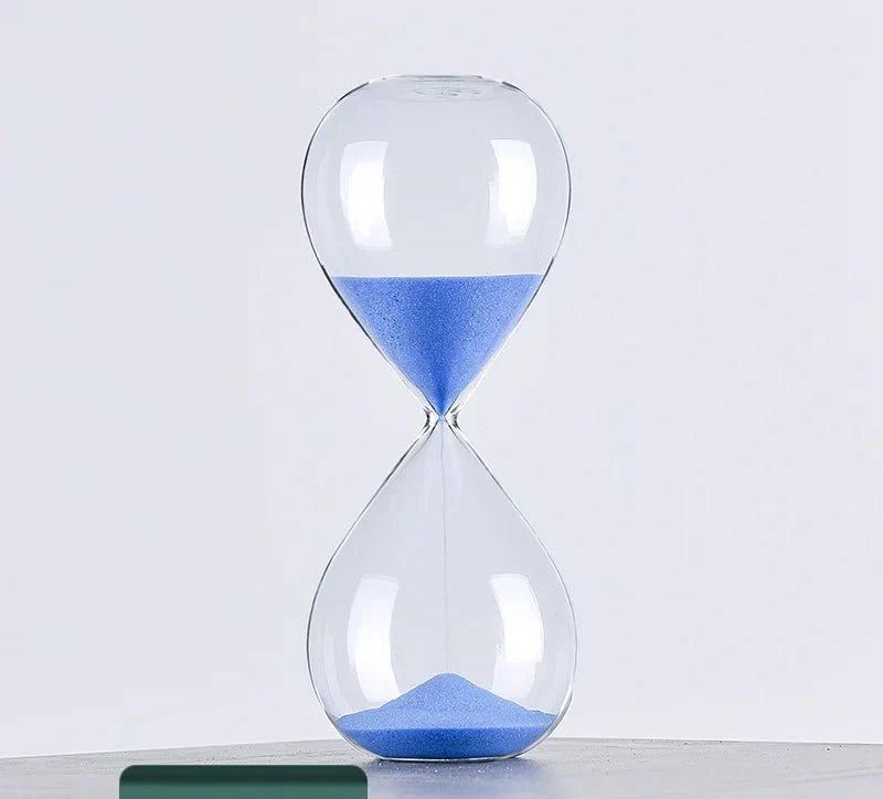 BowLift | Glass Sand Timer | Stylish Decoration with 5/10/30/60 Minutes Indication