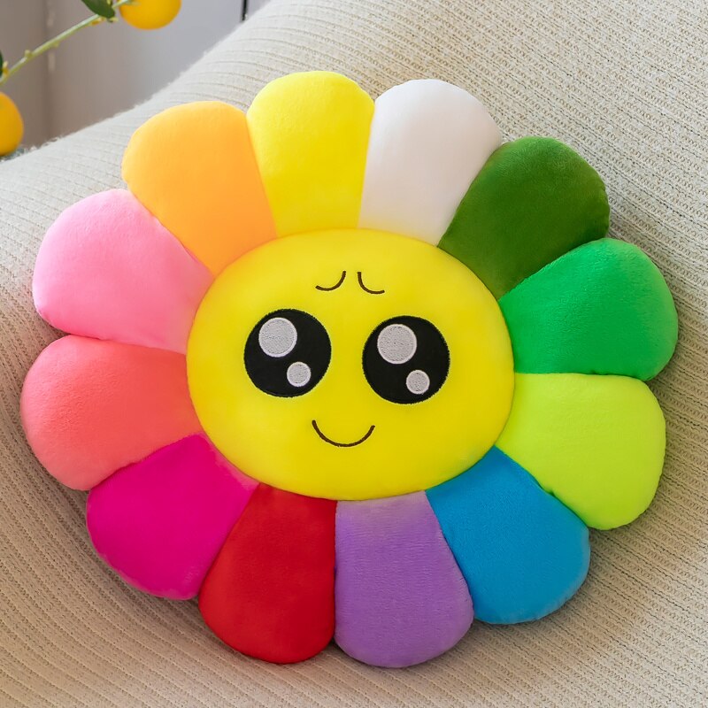 BowLift | Colorful Sunflower Plush Comfort Seat Cushion