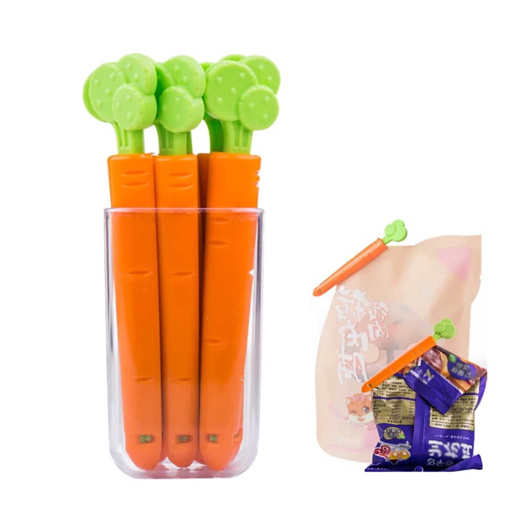 BowLift | 5pcs Sealing Carrot Bag Clips