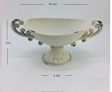 BowLift | European Vintage Chalice Vase Made of Iron