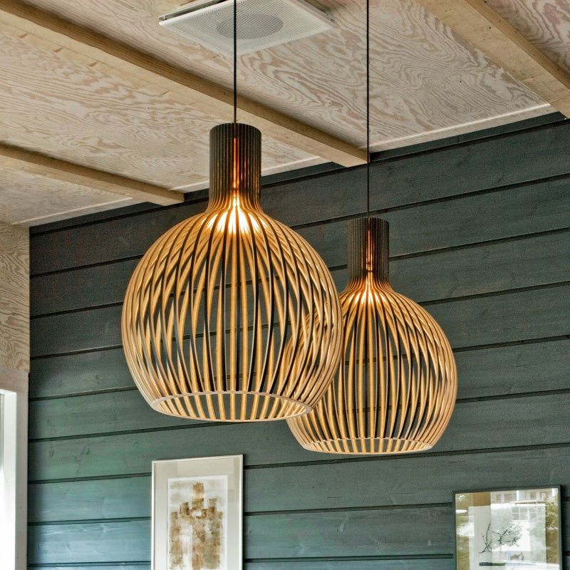 BowLift | Handmade Wooden Pendant Light