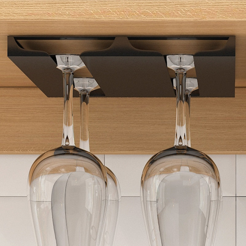 BowLift | Under Cabinet Glass Organizer Rack