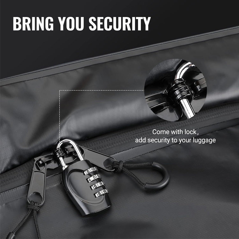 BowLift | Hitch Device Cargo Bag Lock Waterproof Soft Shell, Including 8 Reinforcement Belts, Suitable For All SUV Belt Hitch Device Cargo Basket