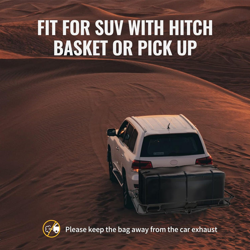 BowLift | Hitch Device Cargo Bag Lock Waterproof Soft Shell, Including 8 Reinforcement Belts, Suitable For All SUV Belt Hitch Device Cargo Basket