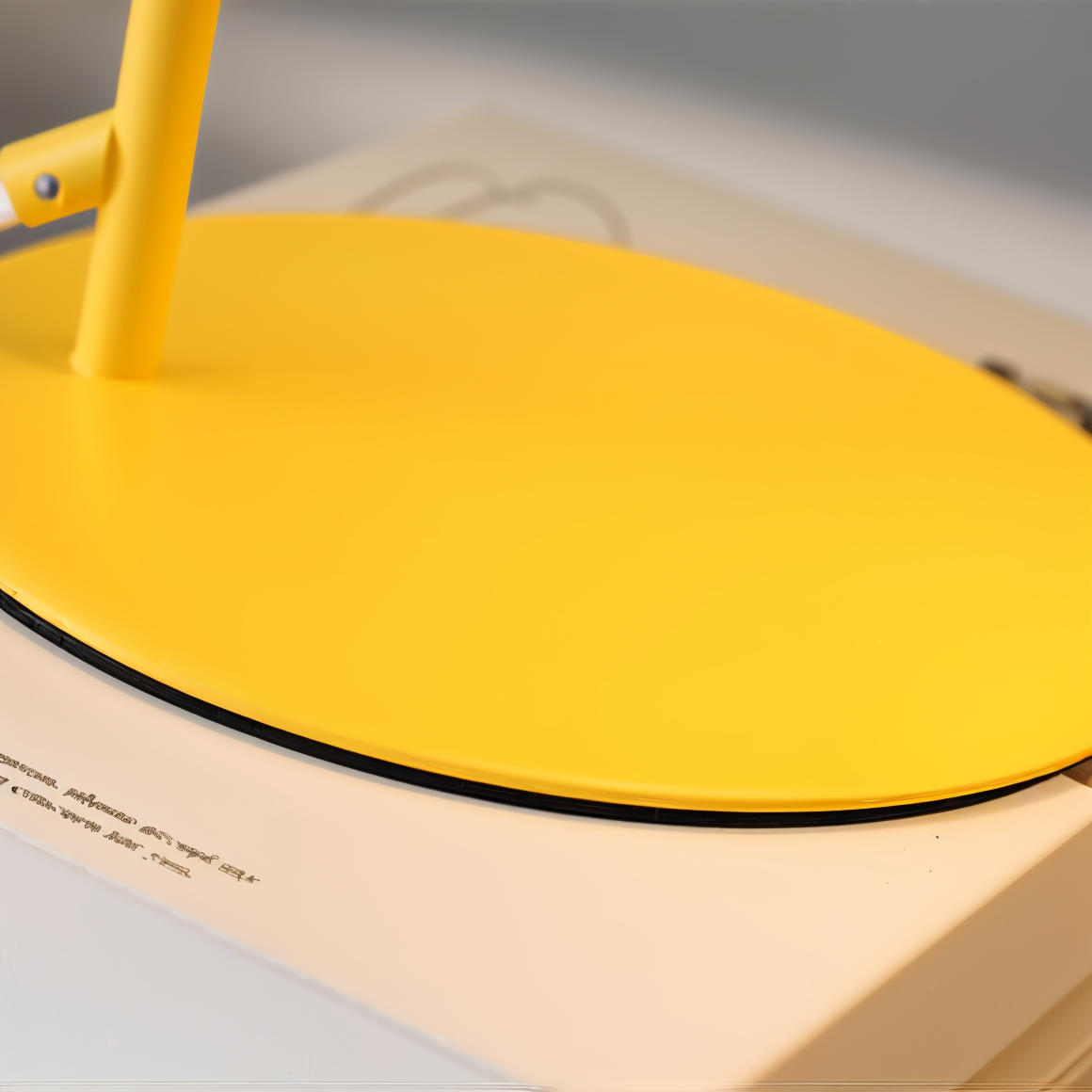 BowLift | Macaron Table Lamp - Nordic Yellow Desk Lamp - Adjustable Lamp