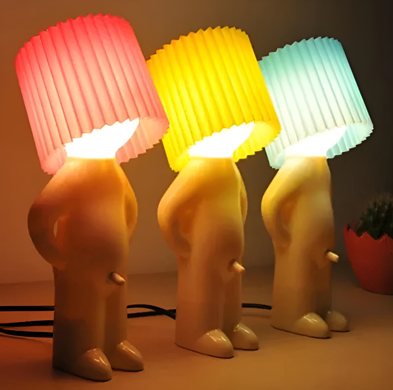 BowLift | Table lamp - Creative little Shy Boy LED lamp