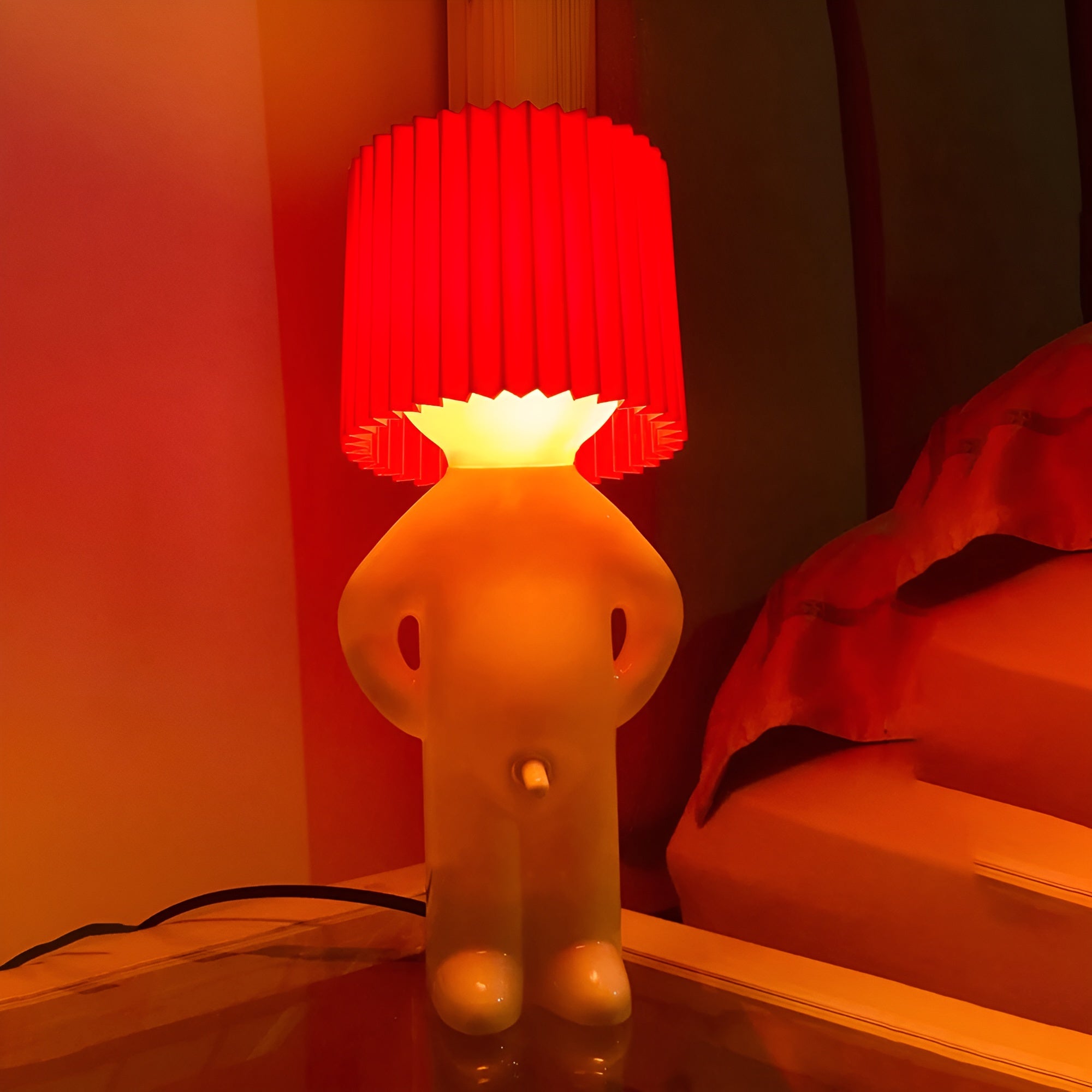 BowLift | Table lamp - Creative little Shy Boy LED lamp
