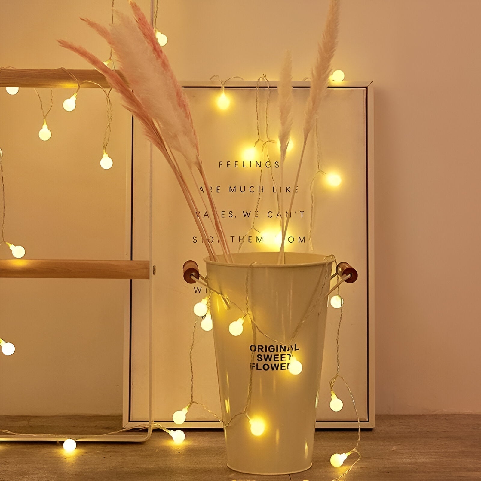 BowLift | Sparkle String Lights - Decorative Ball, Flower, Star, Snowflake LED String Lights
