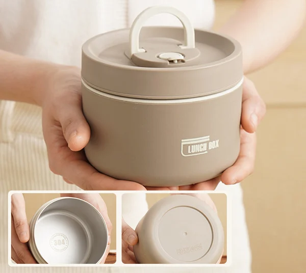 BowLift | HydroPack Waterproof Thermal Lunch Box – Keeps food fresh and warm for hours | Portable and leak-proof