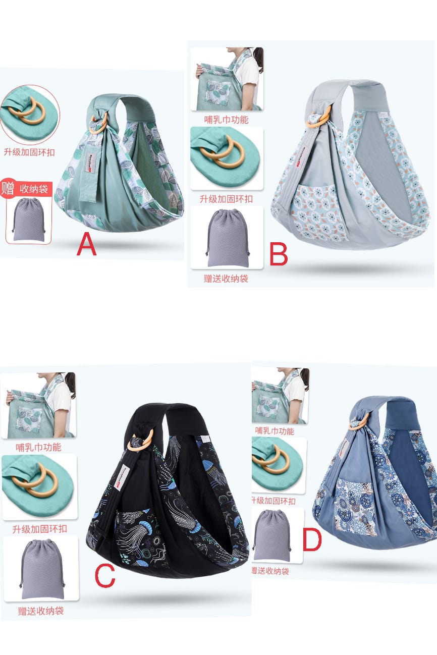 BowLift | Comfortable Baby Sling with Breathable Material – Supports Back and Neck – For Newborns and Toddlers