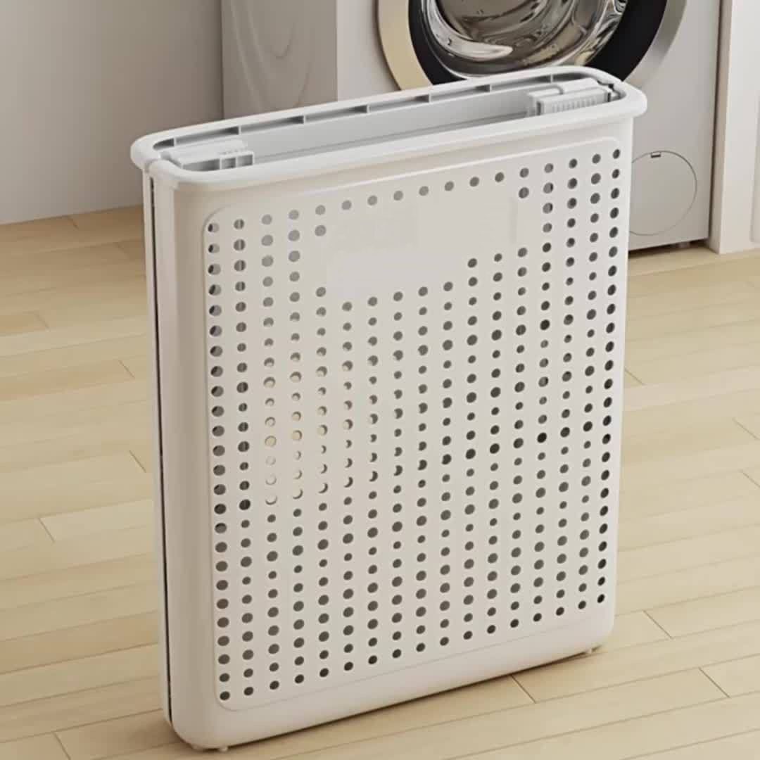 BowLift | Foldable Laundry Basket with Wheels