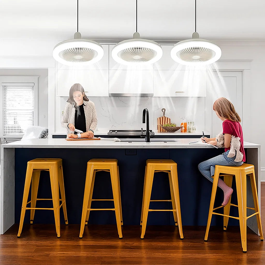 BowLift | Ceiling Fan Light with Remote Control