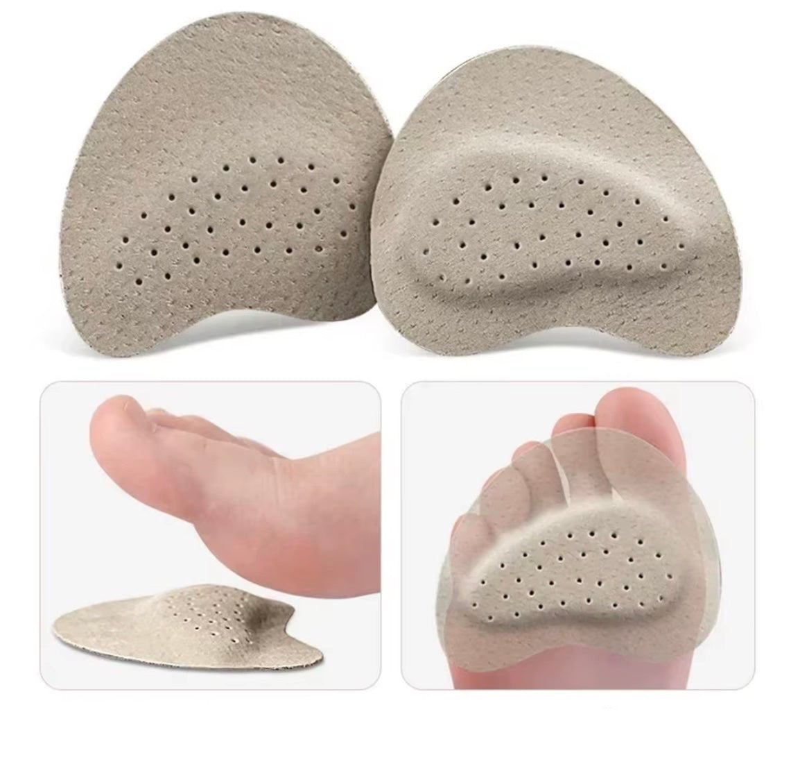 BowLift | Anti-slip foot pads for sandals – Pain relief for women