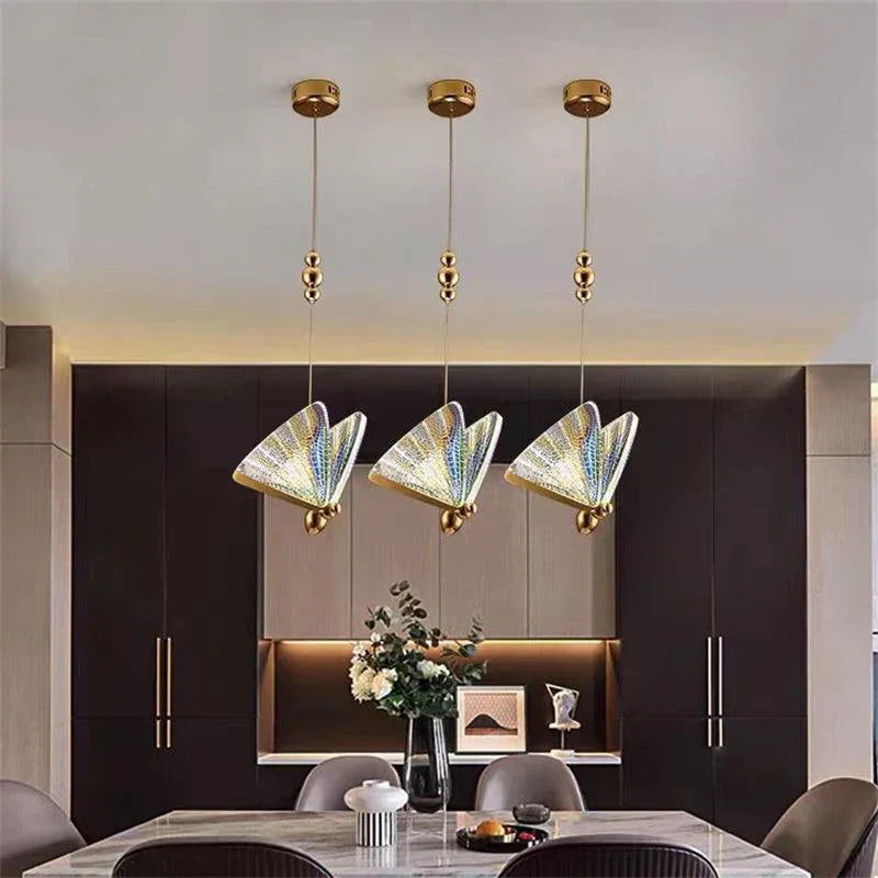 BowLift | Frendorf – Butterfly-inspired Pendant Light