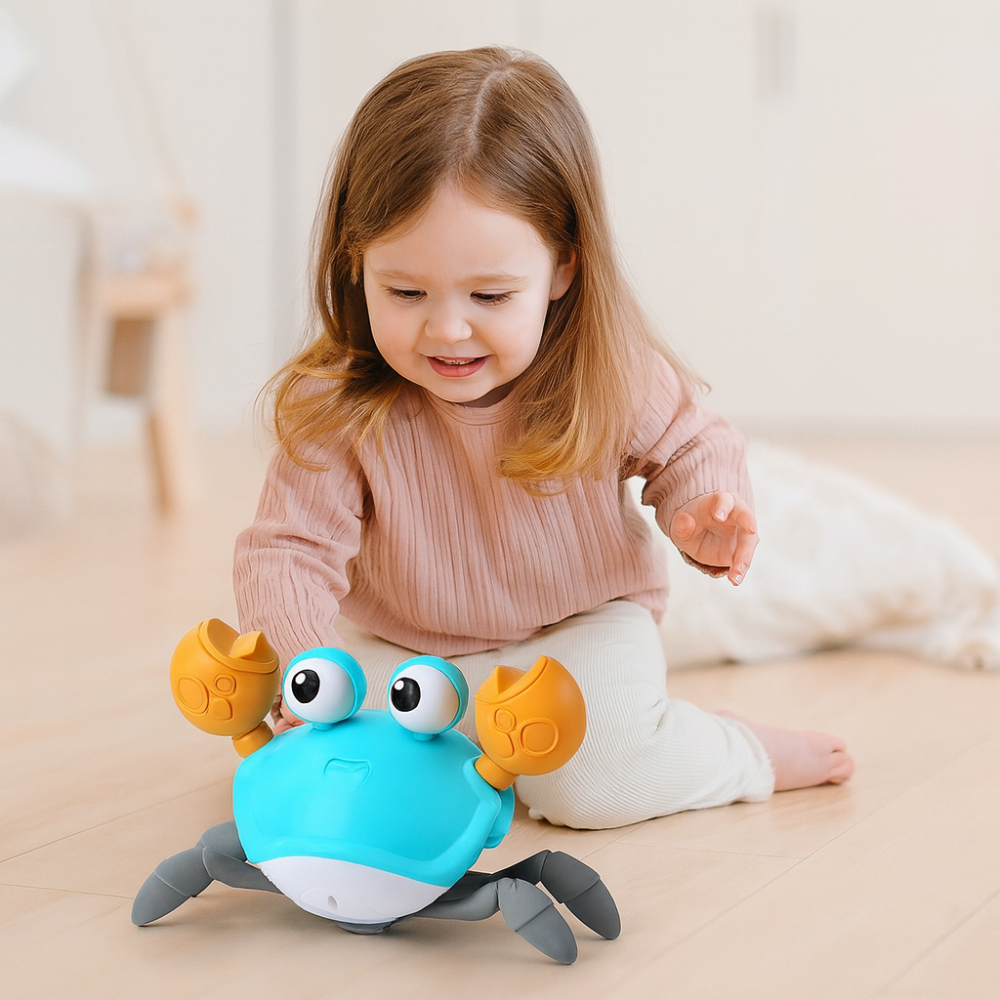 BowLift | Crawling Crab Baby Toy Interactive Musical Light Up