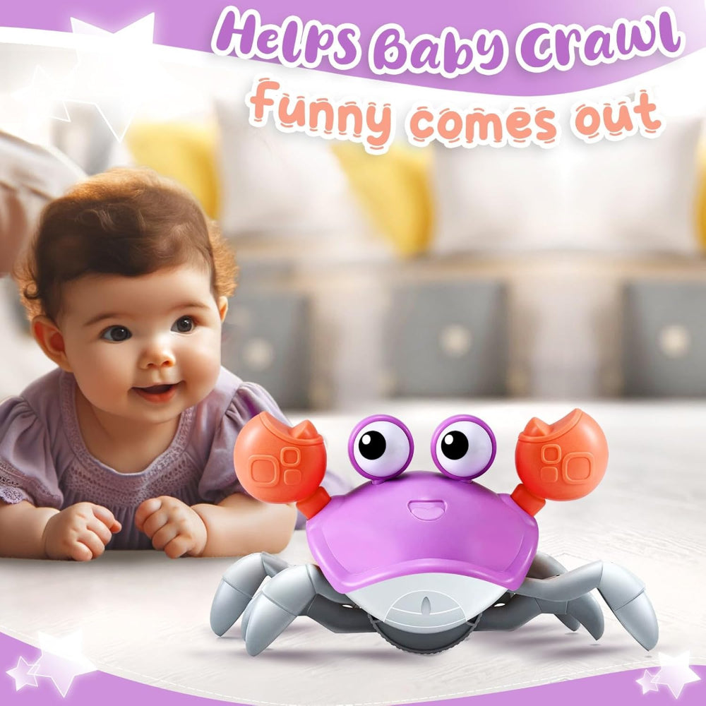 BowLift | Crawling Crab Baby Toy Interactive Musical Light Up