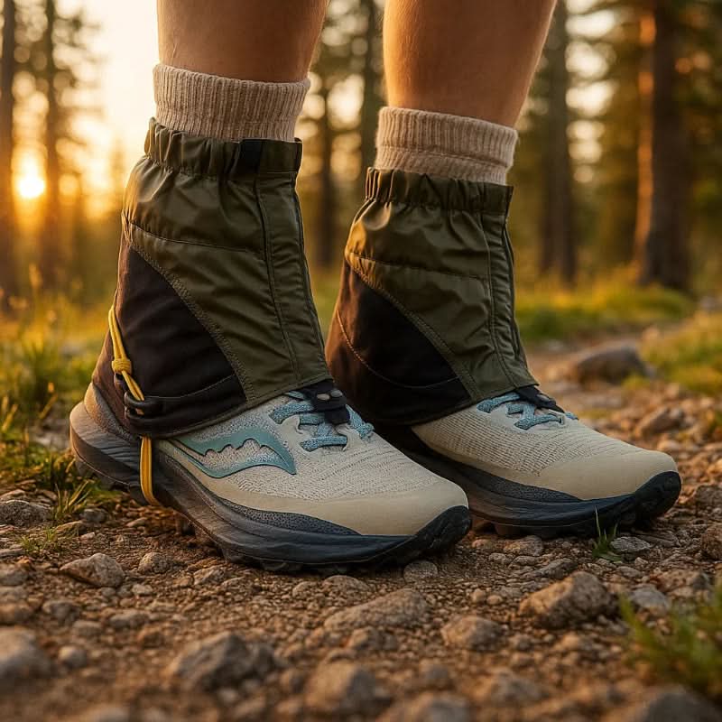 BowLift | 20D waterproof hiking gaiters with extended knee protection