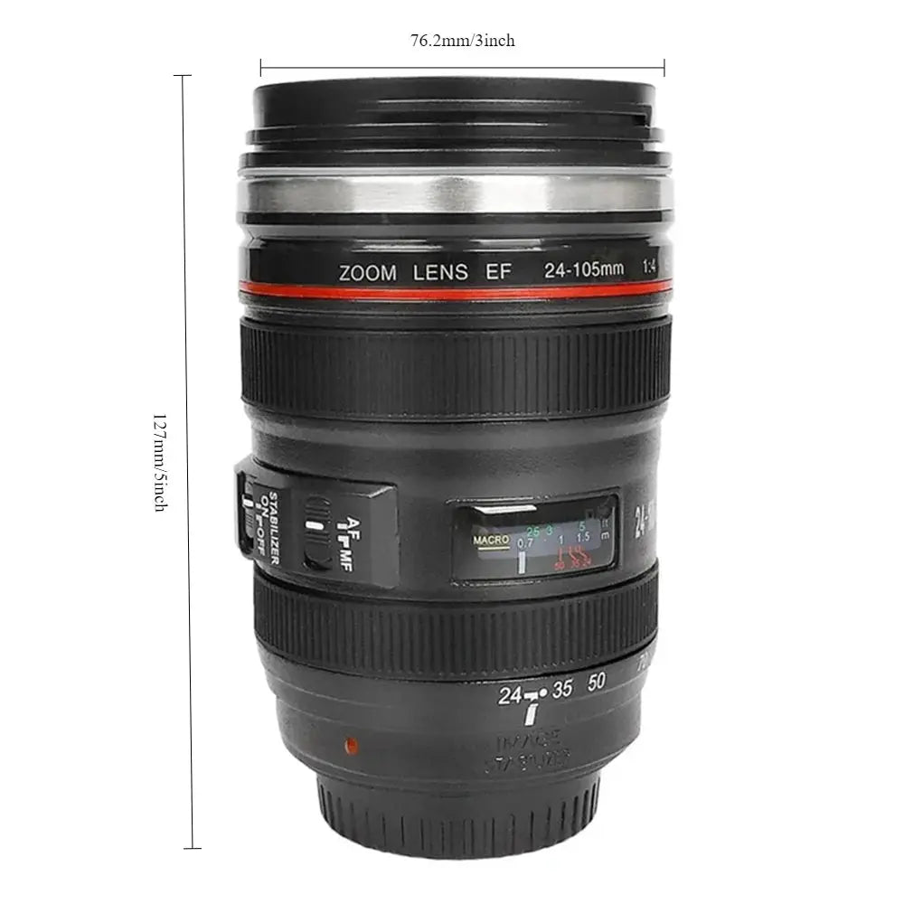 BowLift | Camera Lens Mug – Insulating and decorative
